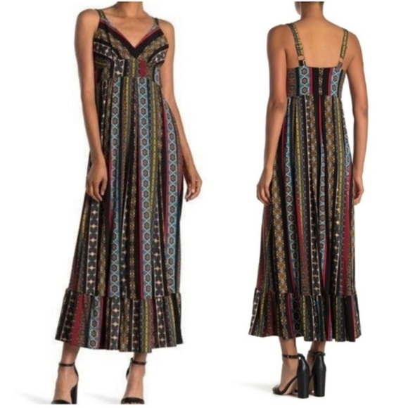 🌹TAHARI MAXI DRESS - Picture 1 of 8